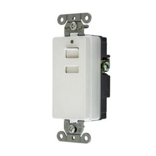 HUBBELL USB15X2W USB/DUPLEX 15A WHITE